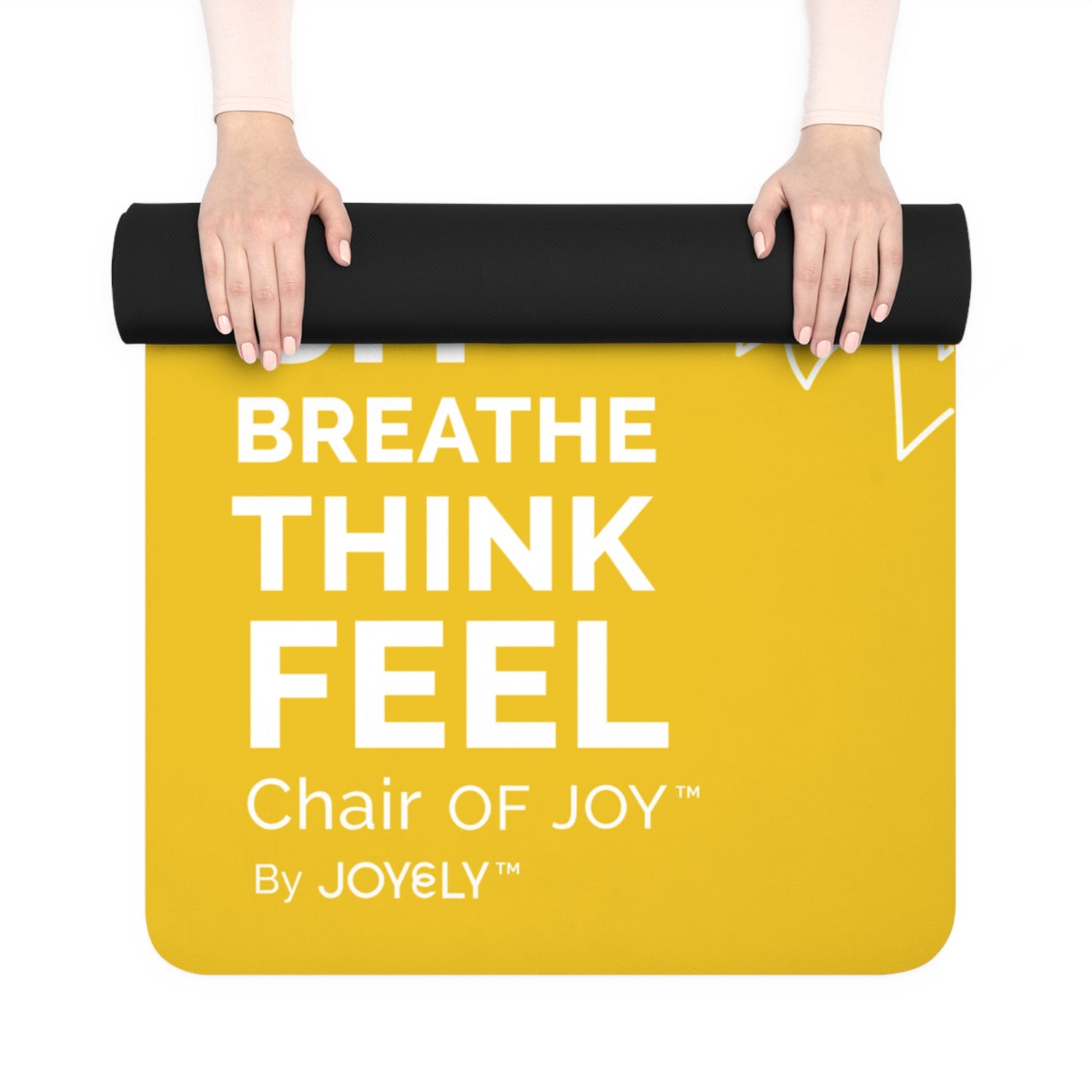 Sit•Breathe•Think•Feel Sunshine Yoga Mat