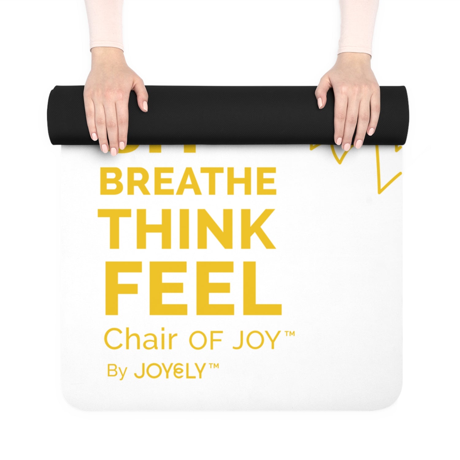 Sit•Breathe•Think•Feel Yoga Mat