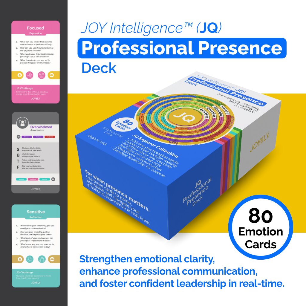 Professional Presence Deck of Cards