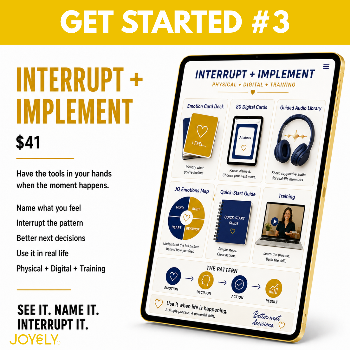 JOYELY Interrupt + Implement