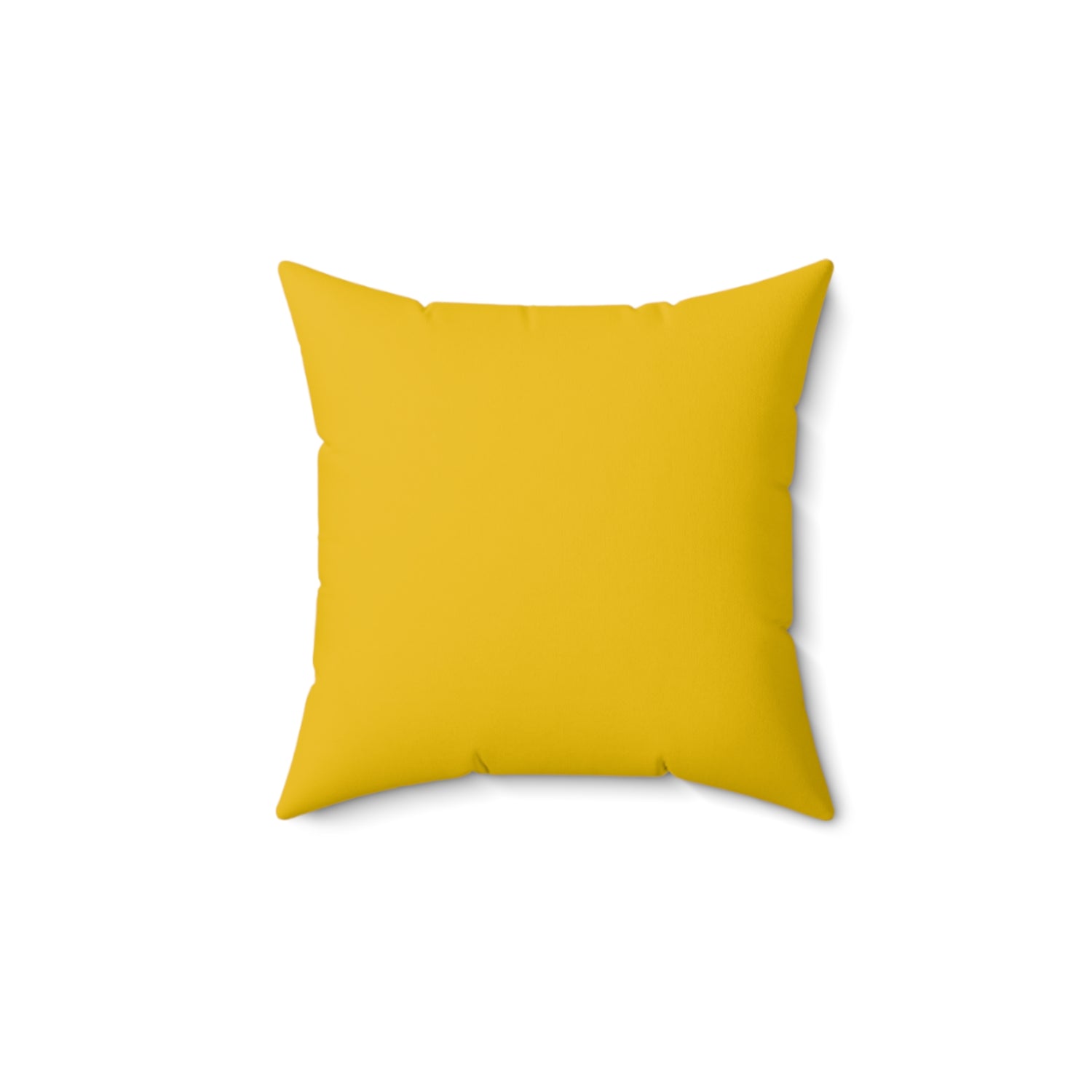 Chair of Joy Decorative Pillow - Bright Yellow Meditation Cushion with 'Chair of JOY' Text