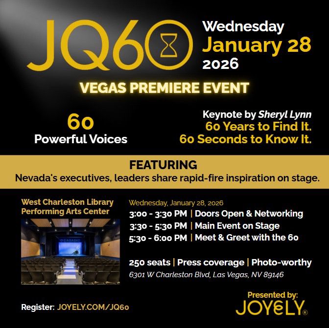 JQ60 Voices – Live Premiere Event (Las Vegas)