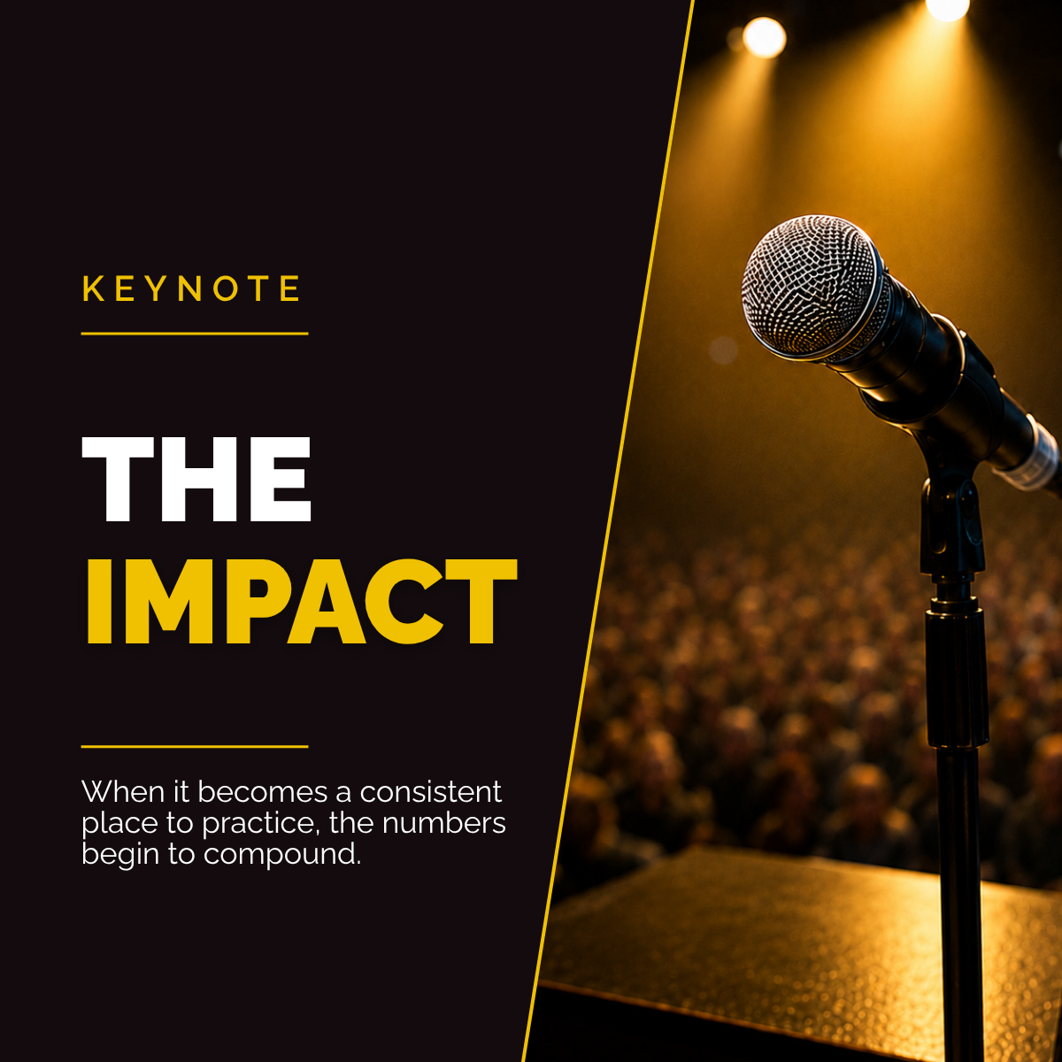 The Impact Keynote: Change That Compounds