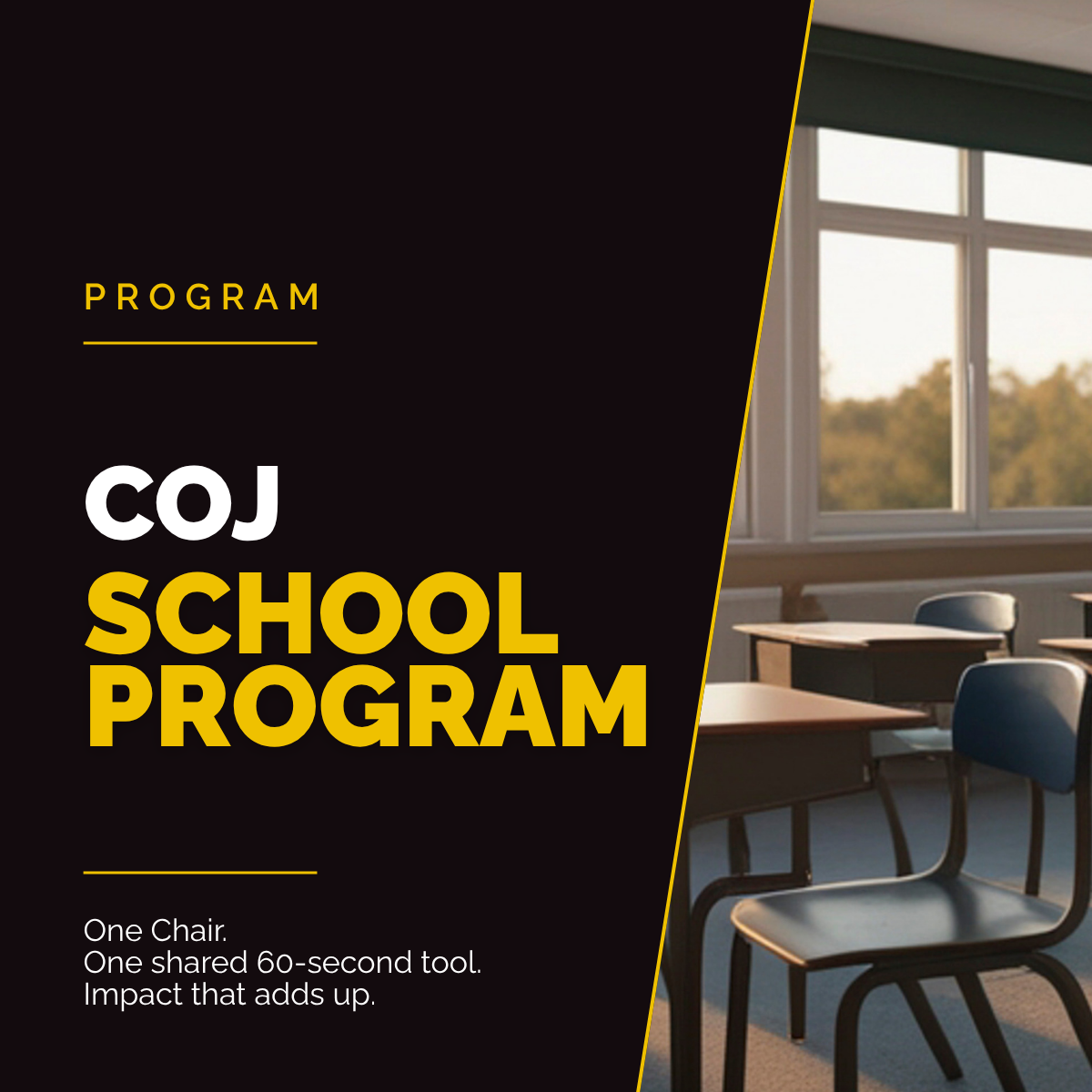 Chair of JOY® School Program