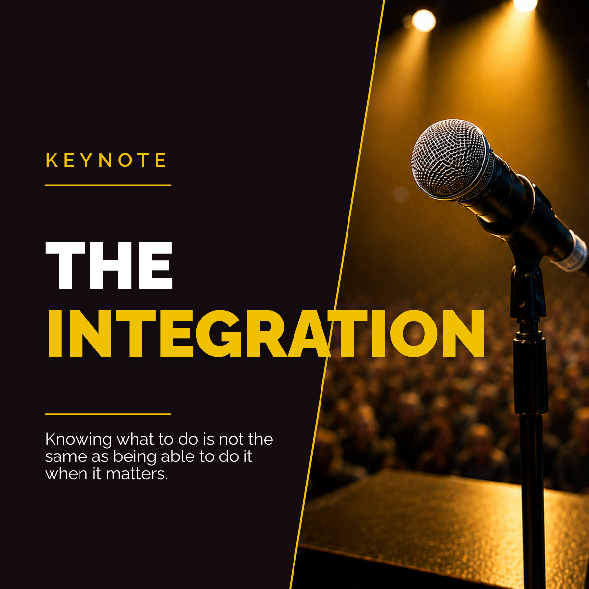 The Integration Keynote: Make It Stick