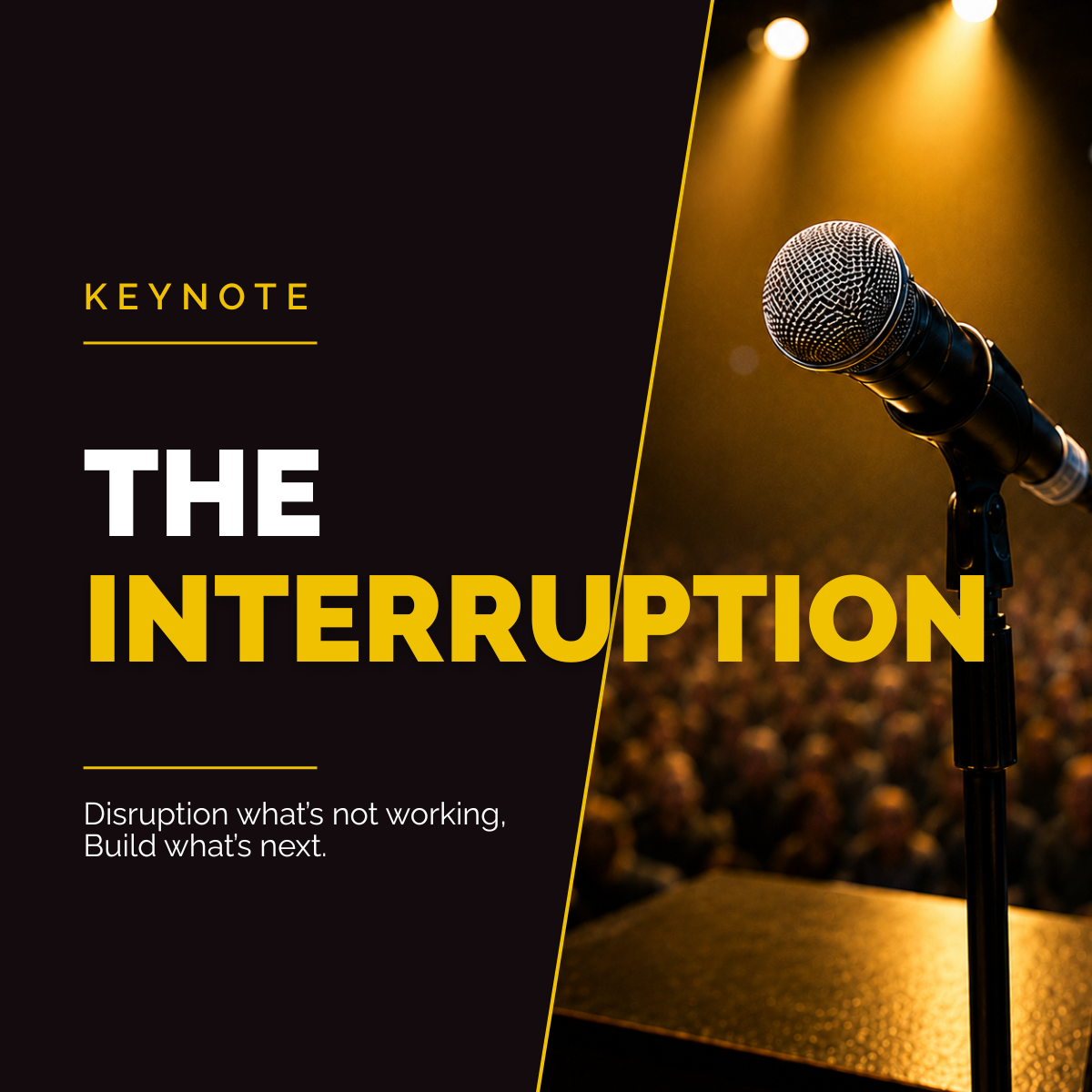 The Interruption Keynote: Lead Better Under Pressure